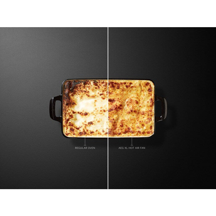AEG 3000 Series BCX335L11M Surround Cook Electric Single Built in Oven with Retractable Dials in Stainless Steel