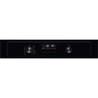 AEG 3000 Series BEX535A61B Air Fry Electric Single Built in Oven with Retractable Dials in Black