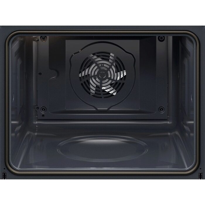 AEG 3000 Series BPX535A61B Air Fry Electric Single Built in Oven with Retractable Dials in Black