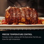 AEG 5000 Series GA5PB501AB Surround Cook with Steam Bake Electric Single Built In Oven with Retractable Dials Black