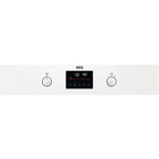 AEG 6000 Series BEB335061W Surround Cook Electric Single Built in Oven with Retractable Dials in White