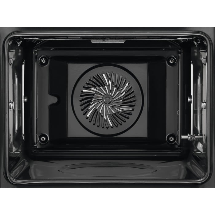 AEG 6000 Series BES355010M Steam Bake Electric Single Built in Oven with Retractable Dials in Stainless Steel