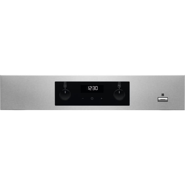 AEG 6000 Series BES355010M Steam Bake Electric Single Built in Oven with Retractable Dials in Stainless Steel