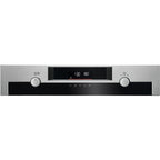 AEG 6000 Series BPS555060M Steam Bake Electric Single Built in Oven with Retractable Dials in Stainless Steel