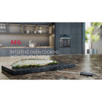 AEG 7000 Series BSE778380T Steam Crisp Electric Single Built In Oven with Touch Controls Black