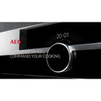 AEG 7000 Series BSK978330B Steam Crisp Electric Single Built in Oven with Command Wheel