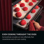 AEG 8000 Series MealAssist TK8NK721B Compact Built in Microwave Combination Oven Black