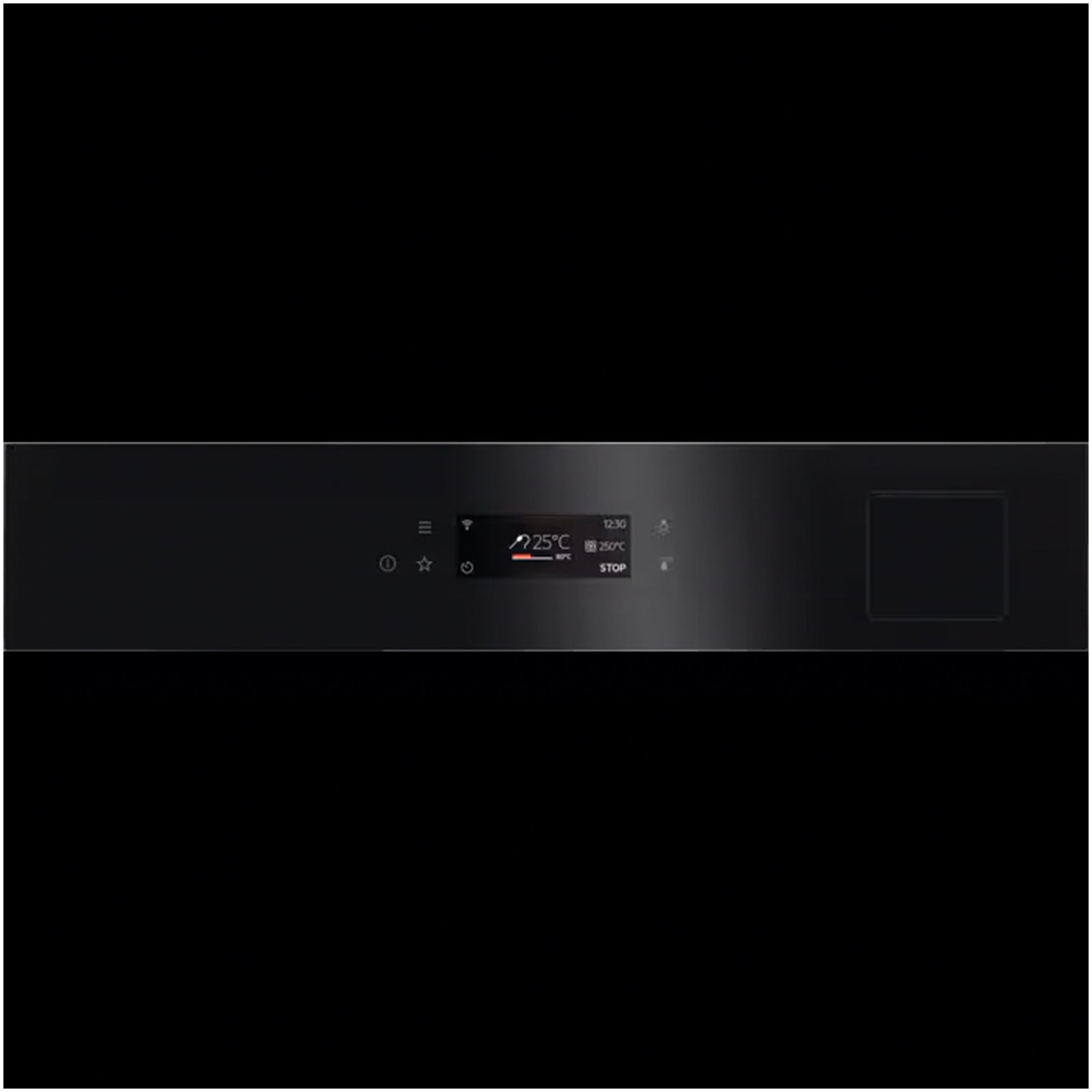 AEG 9000 Series BSK798280B Steam Pro Electric Single Built in Oven with Touch Controls Black