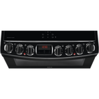 AEG CIB6742ACB Induction Electric Cooker with Double Oven Black