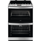 AEG CIB6742ACM Induction Electric Double Cooker Stainless Steel