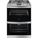 AEG CKB6540ACM Dual Fuel Cooker with Double Oven