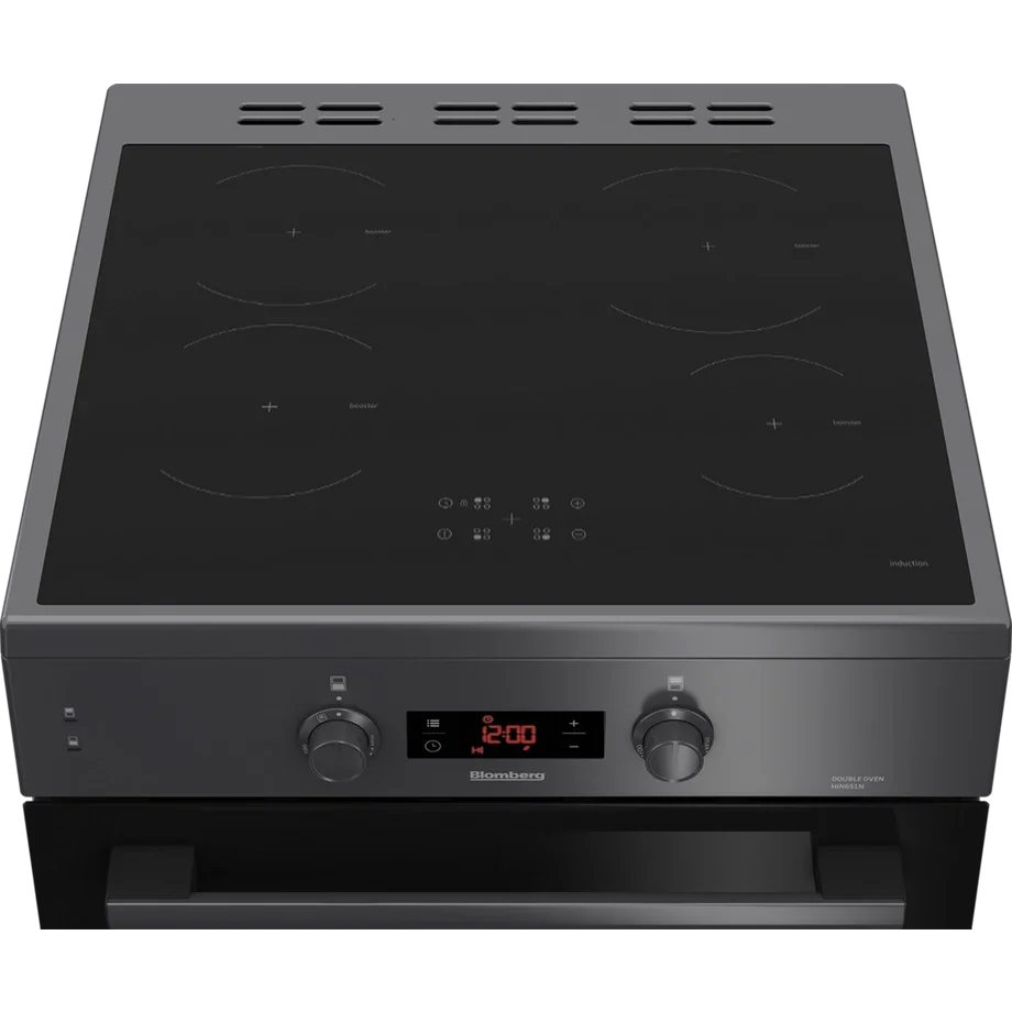 Blomberg HIN651N 60cm Electric Cooker Double Oven with Induction Hob