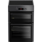 Blomberg HIN651N 60cm Electric Cooker Double Oven with Induction Hob