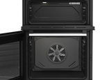 Blomberg HKRN651W 60cm Double Oven Electric Cooker with Vitroceramic Hob White