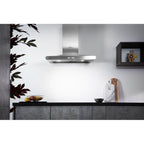 Hotpoint PHC77FLBIX 70Cm Chimney Cooker Hood
