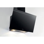 Hotpoint PHVP62FLTK 60cm Angled Wall Cooker Hood Black