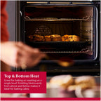 Neff B3ACE4AG3B N50 Slide and Hide 60cm Built In Electric Single Oven Graphite Grey A+ Rated