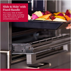 Neff B3ACE4AG3B N50 Slide and Hide 60cm Built In Electric Single Oven Graphite Grey A+ Rated