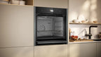 Neff B64CS51G0B N90 Slide and Hide Built-In Electric Single Oven Graphite