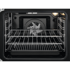 Zanussi ZCI66080BA Induction Electric Cooker with Double Oven