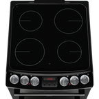 Zanussi ZCV46250XA Ceramic Electric Cooker with Double Oven Stainless Steel